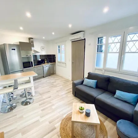 Lejlighed Cauvi - Centre, Wifi, Climatisation, 4 Personnes Antibes